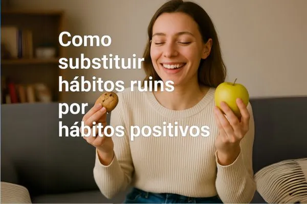 Como substituir hábitos ruins por hábitos positivos