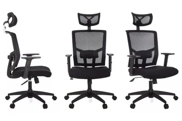 Melhores Cadeiras para Home Office em 2025: Conforto e Ergonomia para Trabalhar em Casa 5 Cadeira-Para-Escritório-Presidente-Giratória-Ergonômica-Anima-ANM-312-P-