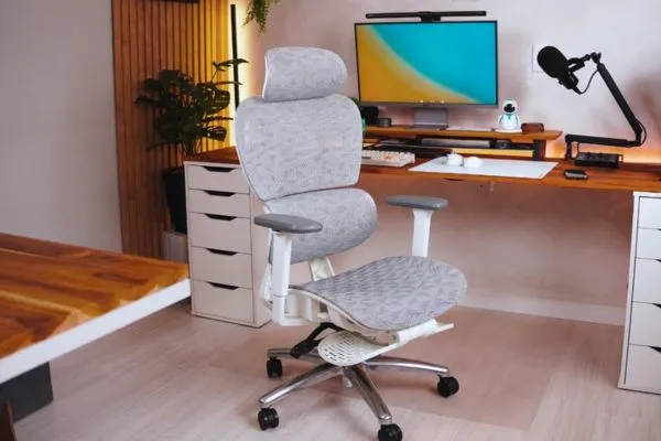 Cadeira Escritório Ergonômica Executiva Premium Cosy T03 Cor Preto Material do estofamento Mesh