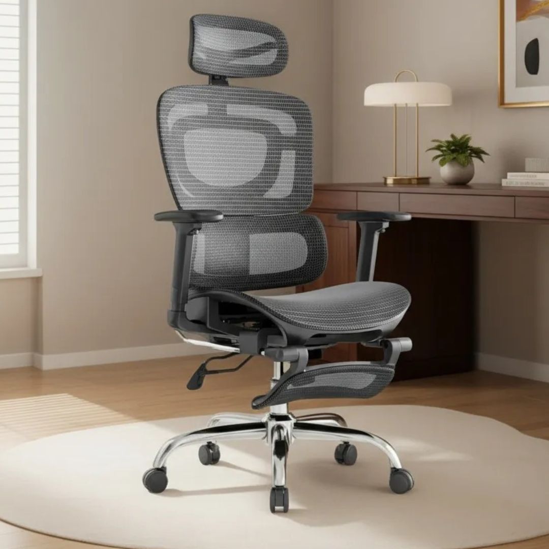 Cadeira de Escritório Ergonômica Mônaco BT07 Luvinco é boa? Review Completo 11 Luvinco