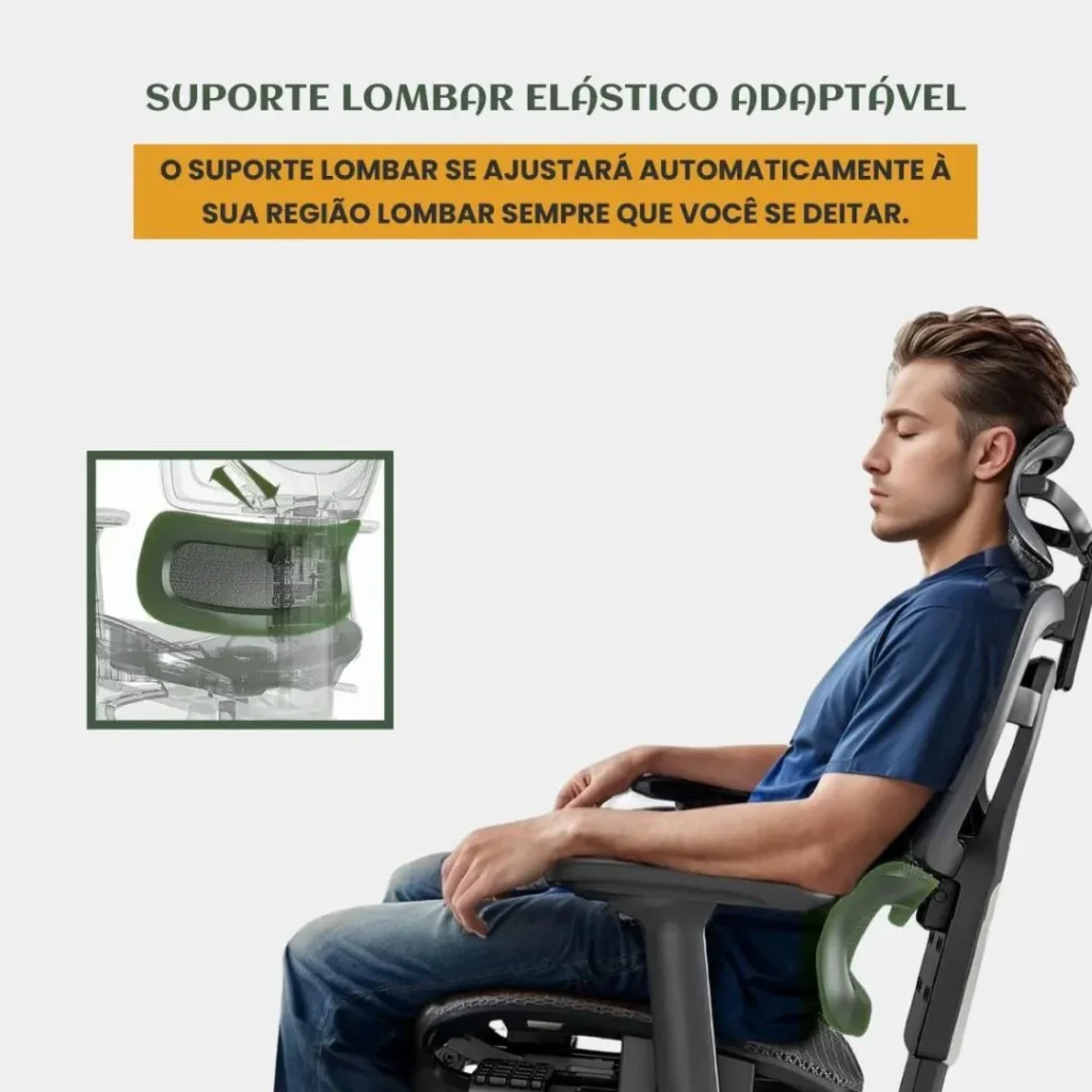 Cadeira de Escritório Ergonômica Mônaco BT07 Luvinco é boa? Review Completo 7 Cadeira De Escritorio Ergonomica Monaco Bt07 Luvinco 3