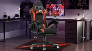 Home 15 Cadeira Gamer Ergonômica Python Fly Cor Vermelho