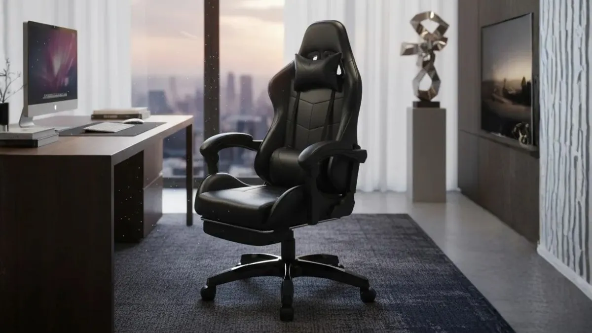 Cadeira Gamer Fortt Xiamen Preta