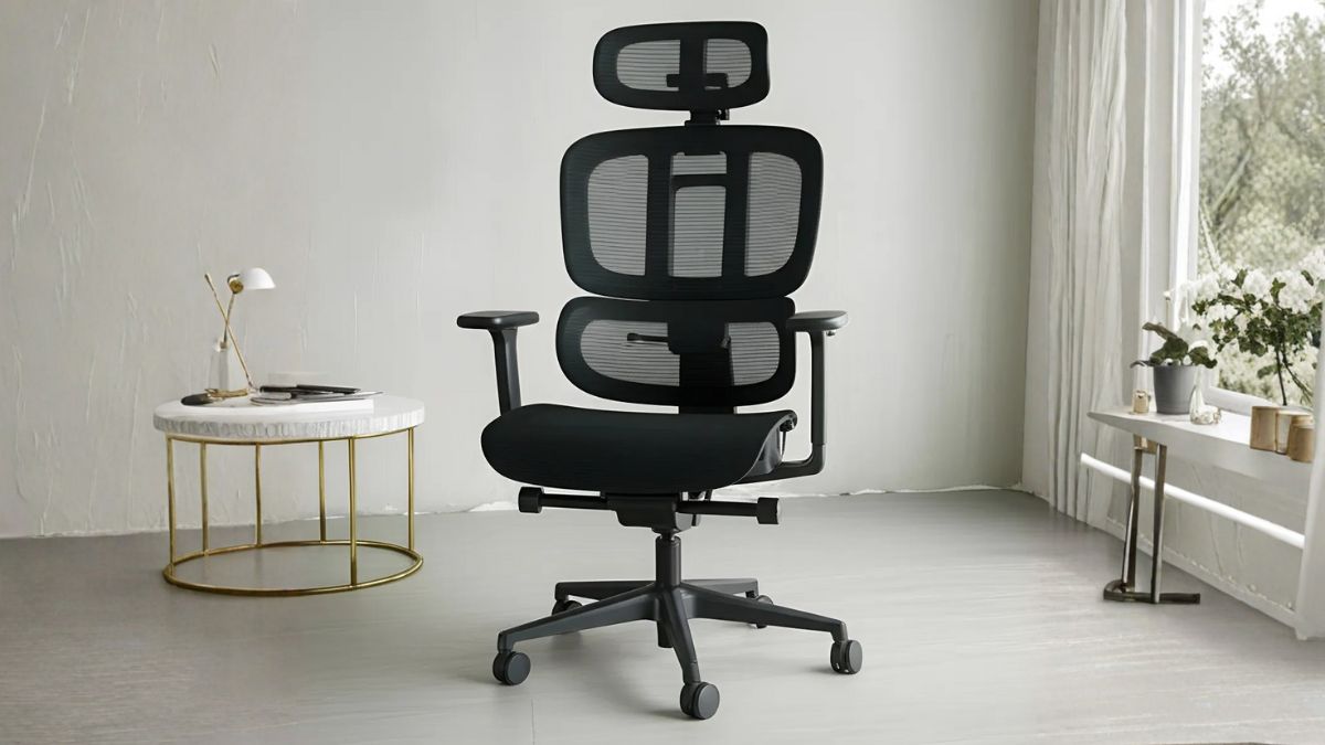 Cadeira de escritório Ergonômica Elements Sophy Preto