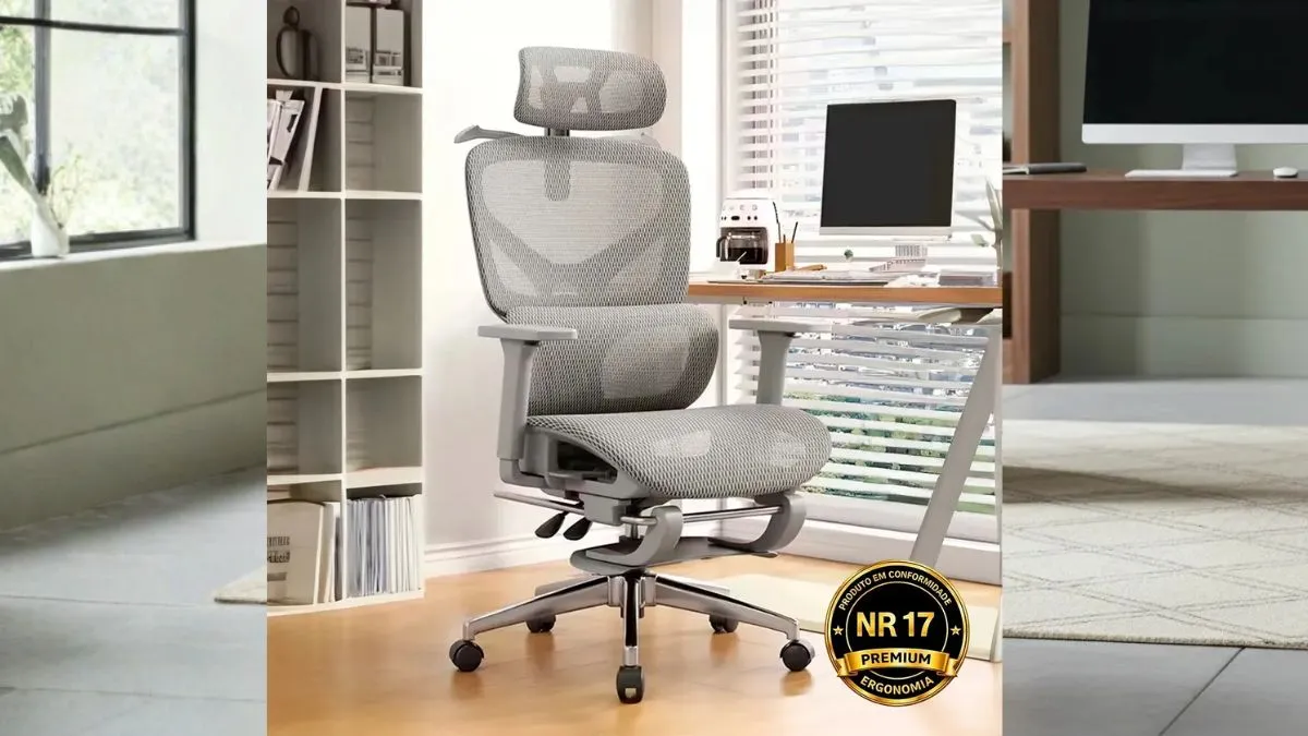 Cadeira De Escritório Ergonômica Nr17 é Boa? Review Completo 2026
